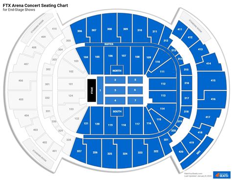 FTX Arena Seating Charts - RateYourSeats.com