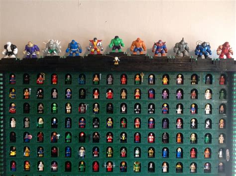 One of the Best Lego Super Hero Minifigure Displays that I have ever ...