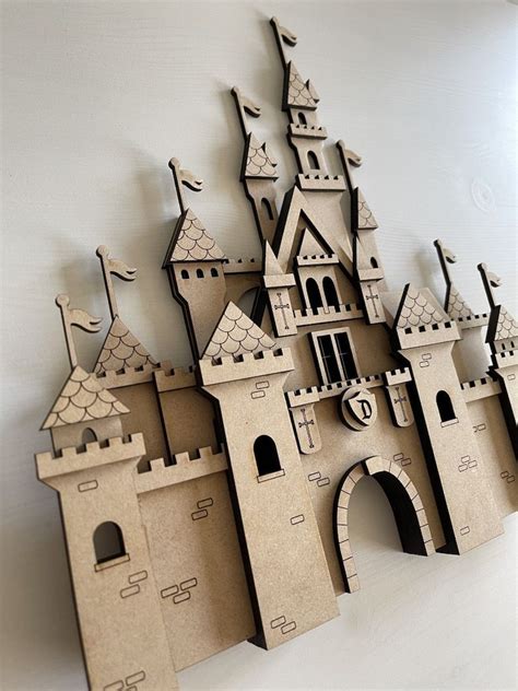 Disneyland Sleeping Beauty Castle 3D Castle Disneyland - Etsy Cardboard Box Castle, Paper Castle ...