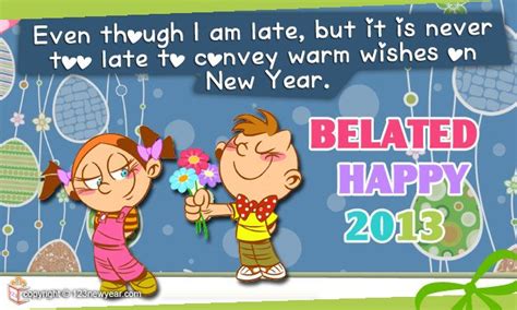 Belated New Year Wishes Ecards | New year greetings quotes, New year greetings, New year wishes