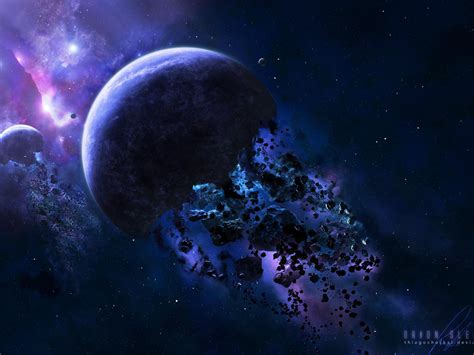 Space Asteroids HD desktop wallpaper : Widescreen : High Definition ...