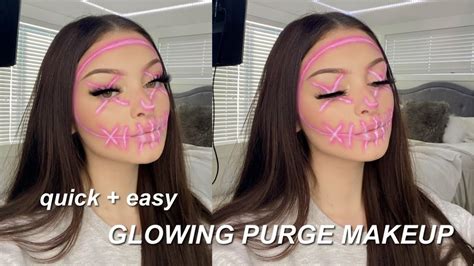 quick + easy NEON PURGE MAKEUP LOOK - YouTube