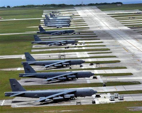 US B-52 Bombers Fly by Chinese Contested Spratly Islands