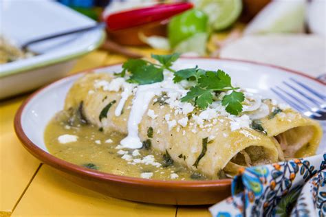 Recipe - Roasted Tomatillo Enchiladas | Home & Family | Hallmark Channel