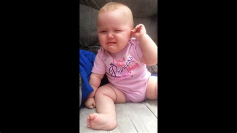 This Baby Is Amazing At Fake Crying 2 - YouTube