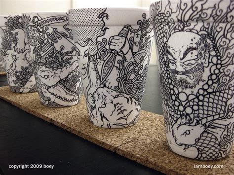 25 Creative Examples of Paper Cup Designs - Jayce-o-Yesta