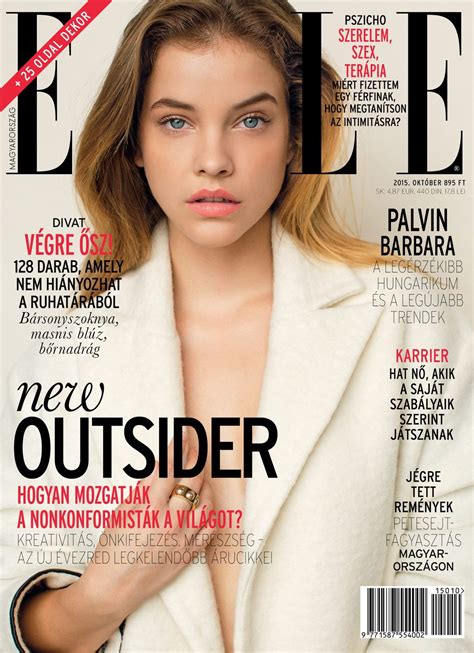 Barbara Palvin - Elle Magazine Hungary October 2015 Cover and Photo ...