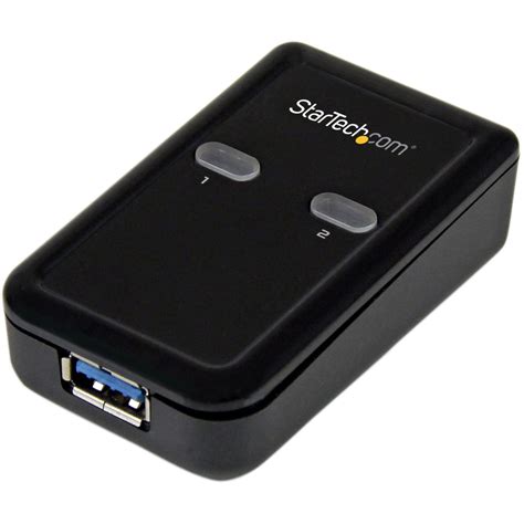 StarTech.com 2 Port 2-to-1 USB 3.0 Peripheral Sharing Switch, USB ...