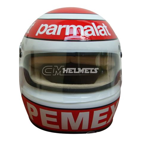 NELSON PIQUET WORLD CHAMPION 1981 F1 REPLICA HELMET FULL SIZE - CM Helmets