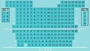 Blackfriars Art Centre, Boston | Seating Plan, view the seating chart for the Blackfriars Art Centre