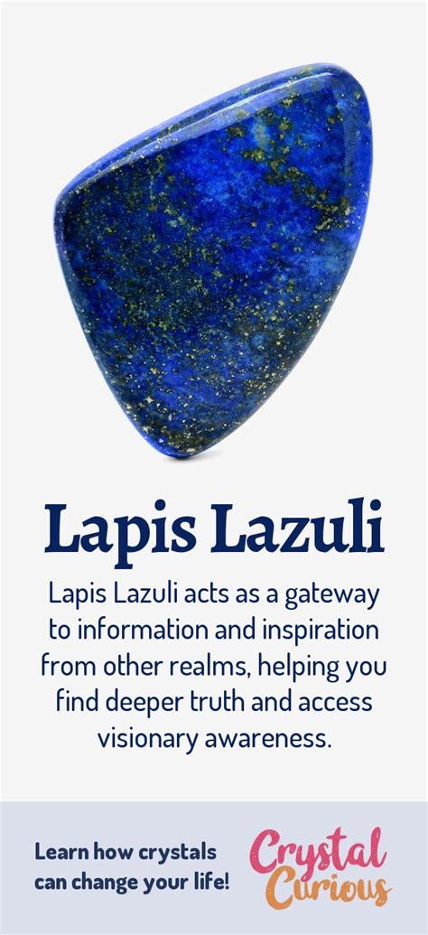 Lapis Lazuli Healing Properties & Benefits | Crystal Curious