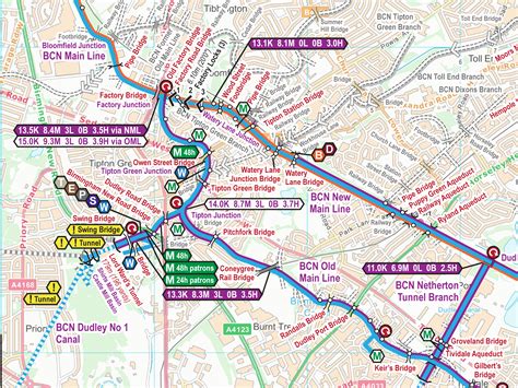 Birmingham Canal Navigations (BCN) Maps – Waterway Routes