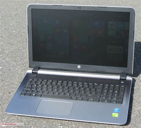 HP Pavilion 15 Notebook Review - NotebookCheck.net Reviews