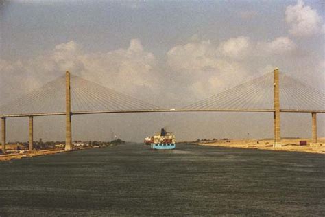 Suez Canal Bridge ( El Qantara , 2001) | Structurae