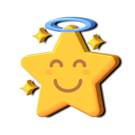 Cute star emoji 12959038 PNG