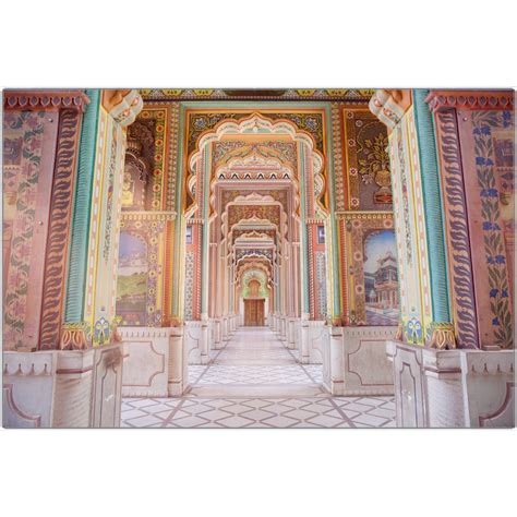 Metal Print _ Patrika Gate Interior – Azra's Voyage