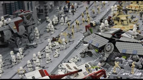 LEGO Clone Wars Base - Battle of Coruscant - YouTube