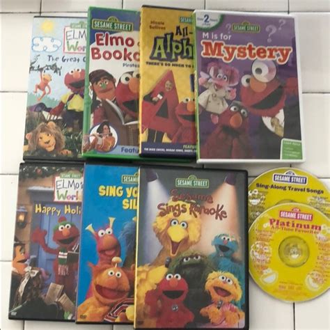 Sesame Street | Other | Sesame Street Dvds 7 Cd 2 | Poshmark