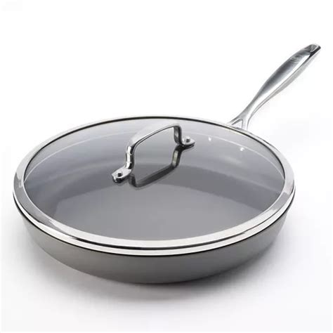 Food Network™ 12-in. Hard-Anodized Nonstick Covered Deep Skillet