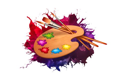 Download Paint Brush, Pallet, Splash. Royalty-Free Stock Illustration Image - Pixabay