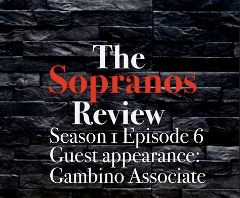 The Sopranos- Season 1, Episode 6 Review - Sit-down News