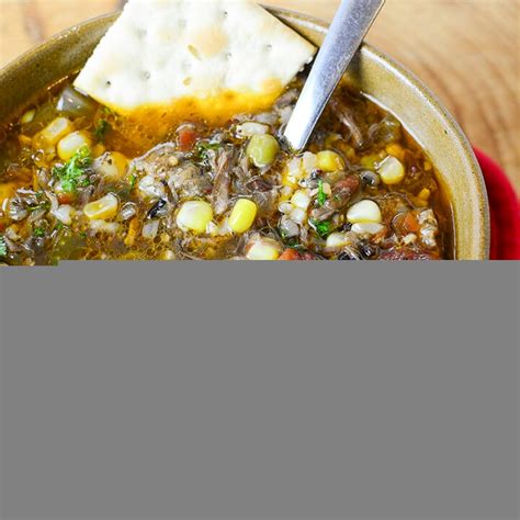 Hearty Beef and Rice Soup | The Salty Pot