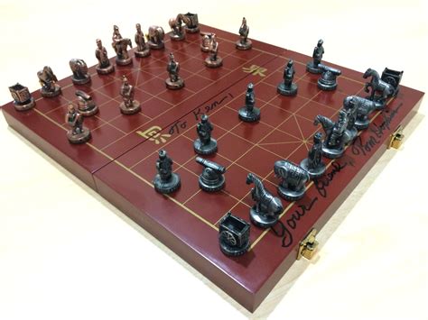 Chinese Chess Set from Shanghai | Chess board, Chess set, Chinese chess set