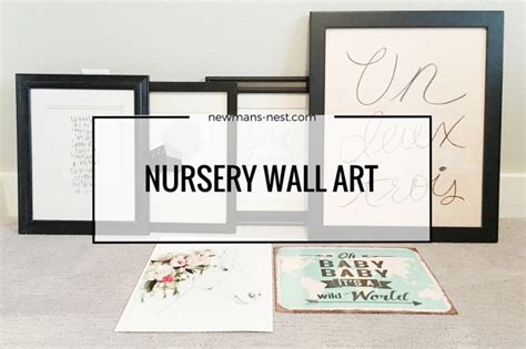 Nursery Wall Art (+Printable Art!) - Newman's Nest