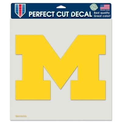 Michigan Wolverines Full Color Die Cut Decal - 8" X 8"