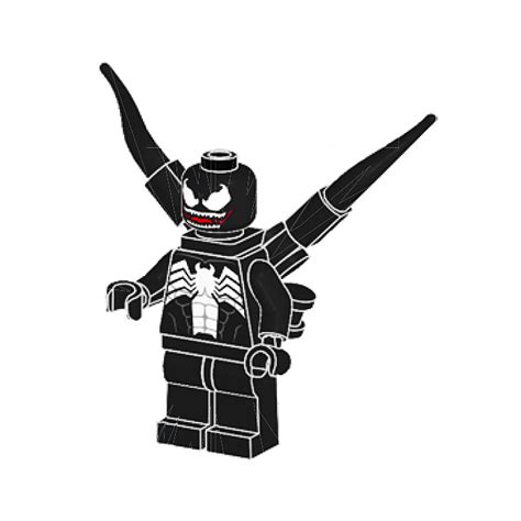 LEGO Venom Minifigure | Brick Owl - LEGO Marketplace