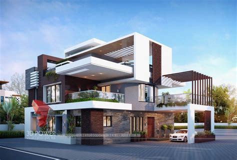 bungalow design rendering | Kerala house design, Small house elevation design, House ...