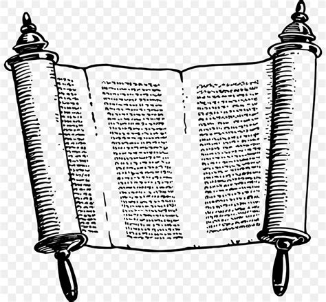 Sefer Torah Scroll Clip Art, PNG, 800x761px, Sefer Torah, Black And White, Furniture, Jewish ...