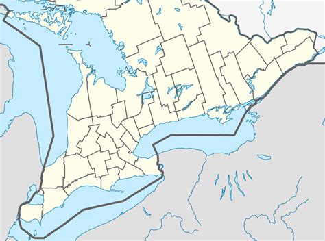 File:Southern Ontario County Map Blank.png - The RadioReference Wiki