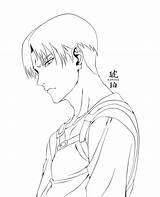 Levi Ackermann Lineart By Kohaku Art On DeviantArt  Anime lineart sketch template