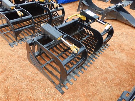 72" GRAPPLE RAKE Skid Steer Attachment