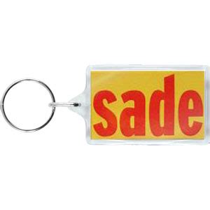 Sade Plastic Key Chain 97260 | Rockabilia Merch Store