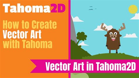 Creating Vector Art in Tahoma2D - YouTube