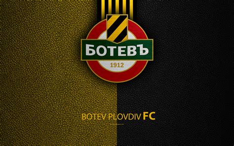 Download wallpapers FC Botev Plovdiv, 4k, logo, Bulgarian football club ...