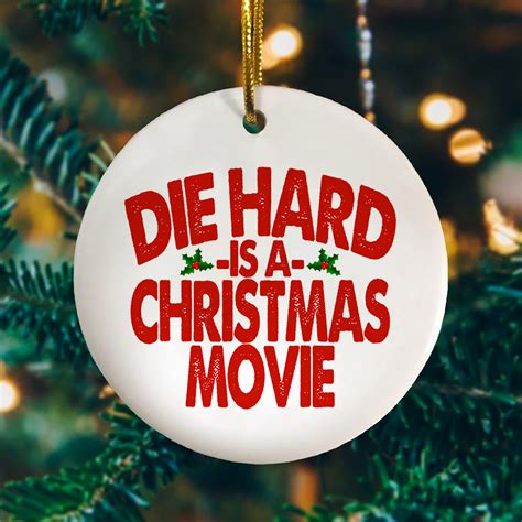 Die Hard Ornament | Die Hard Is a Christmas Movie - Funny Christmas ...