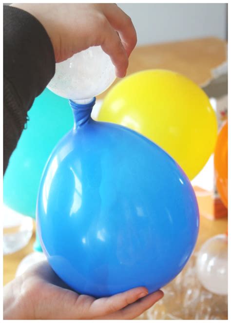 Experiment Baking Soda Vinegar Balloon