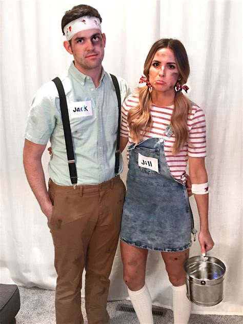 Jack and Jill / Easy Halloween Costume / Couples Costume / DIY / Last Minu… | Couples costumes ...