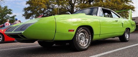 1970 Plymouth Road Runner Superbird at Charleston Cars & Coffee