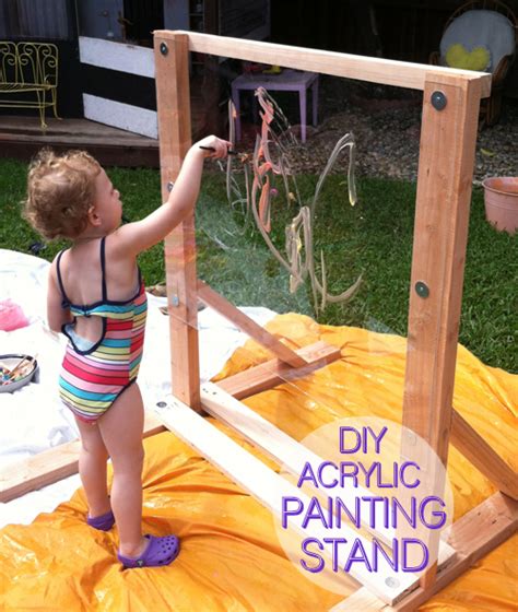 DIY Acrylic Painting Stand – Lesson Plans