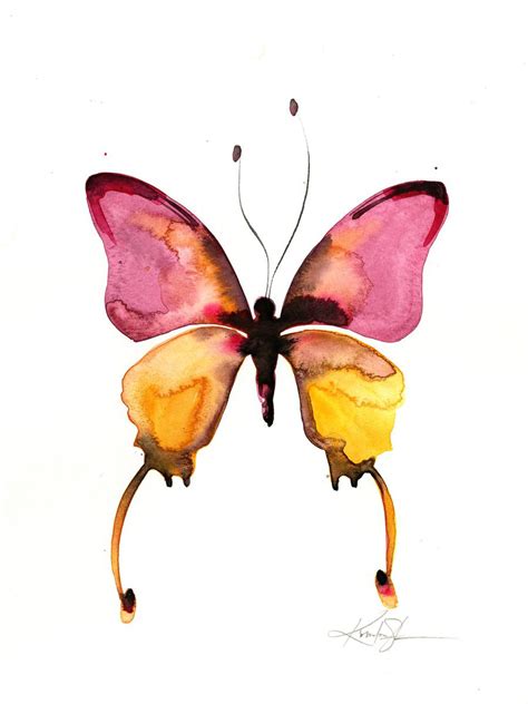 Watercolor Butterfly 10 Watercolour by Kathy Morton Stanion | Artfinder