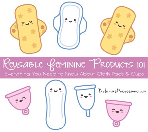 Reusable Feminine Products 101: Everything You Need to Know About Cloth ...