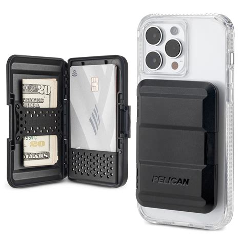 Pelican MagSafe iPhone 12/13/14 Wallet & Card Holder- Hard, Detachable ...