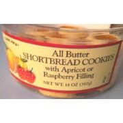 Trader Joe's Shortbread Cookies - All Butter with Apricot or Raspberry ...