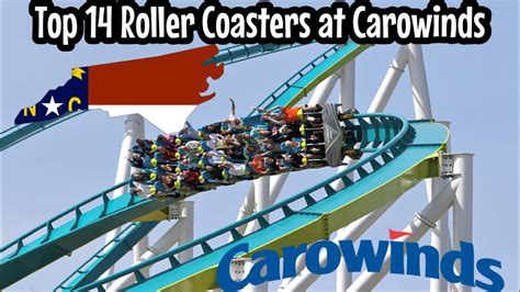 Top 14 Roller Coasters at Carowinds | Charlotte, North Carolina (2021 ...