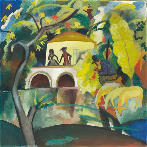 GERMAN EXPRESSIONISM - August Macke German Expressionist painter