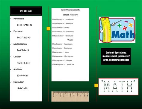 Math Brochure